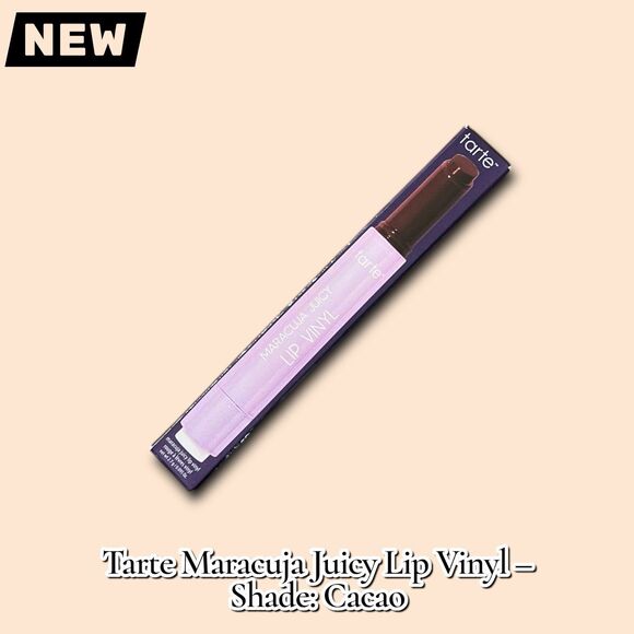 tarte Other - New NIB Tarte Maracuja Juicy Lip Vinyl Lipstick – Shade: Cacao